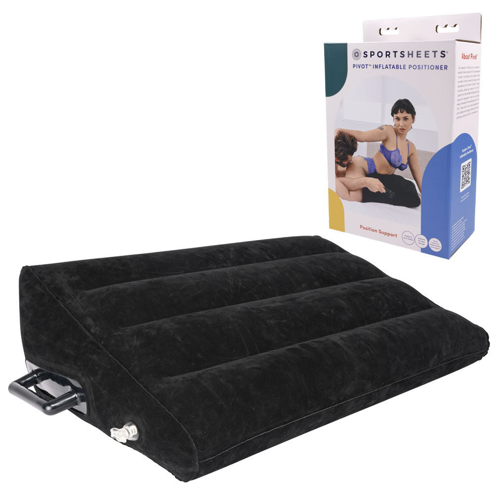 Pivot inflatable positioner - bondage cushion - Product top view  | Flirtybay.com.au